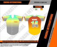 Blue Yellow Baseball Jersey